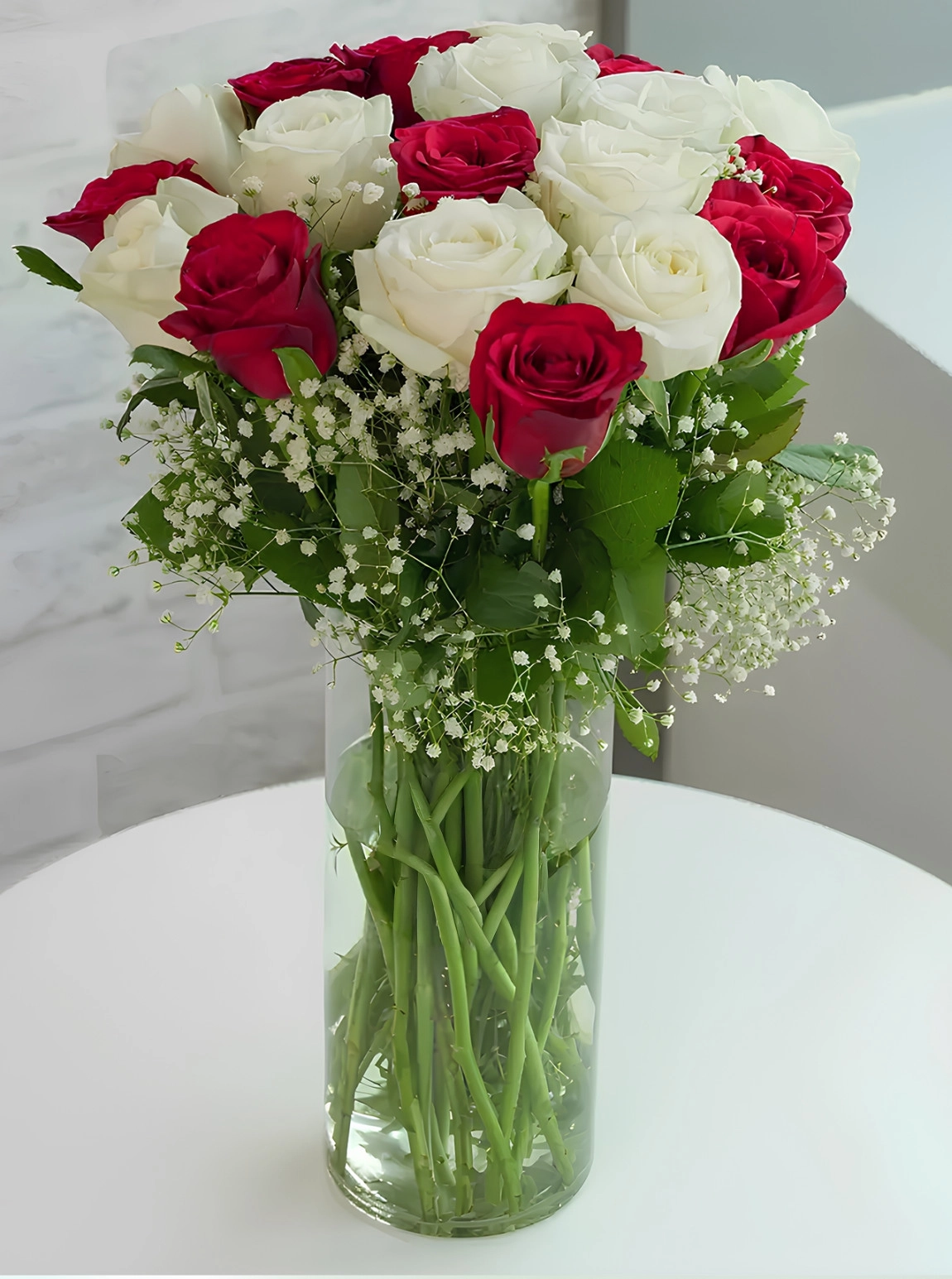 Vazoda 30 Tane Gül Buketi